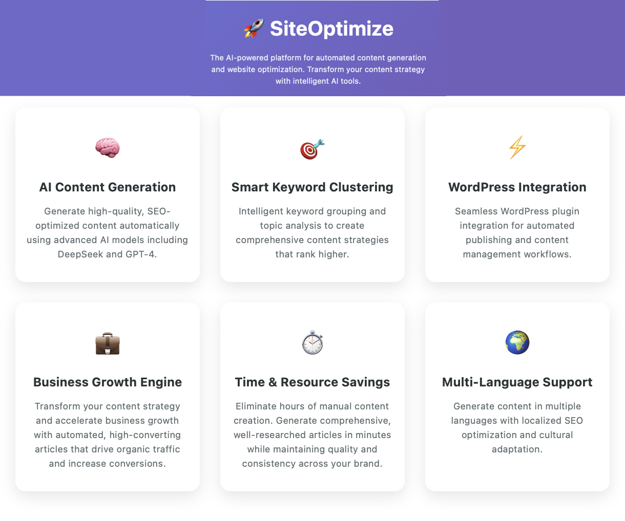 SiteOptimize gallery image