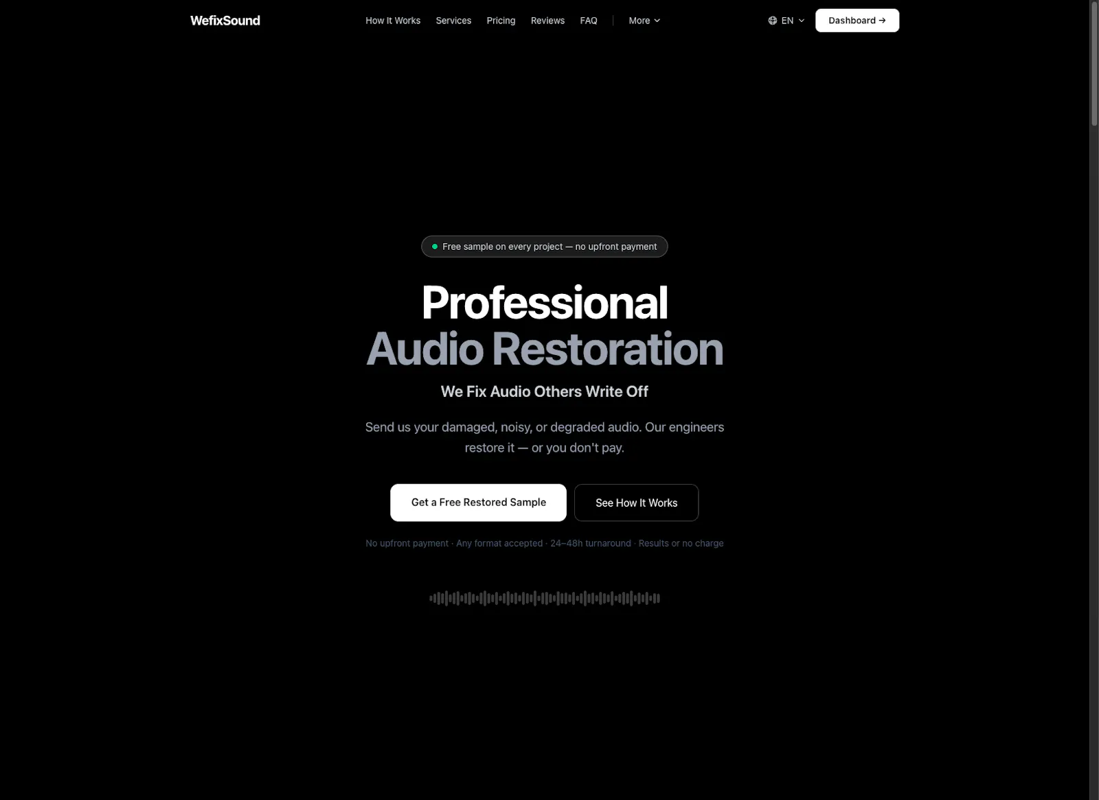 WefixSound screenshot 1