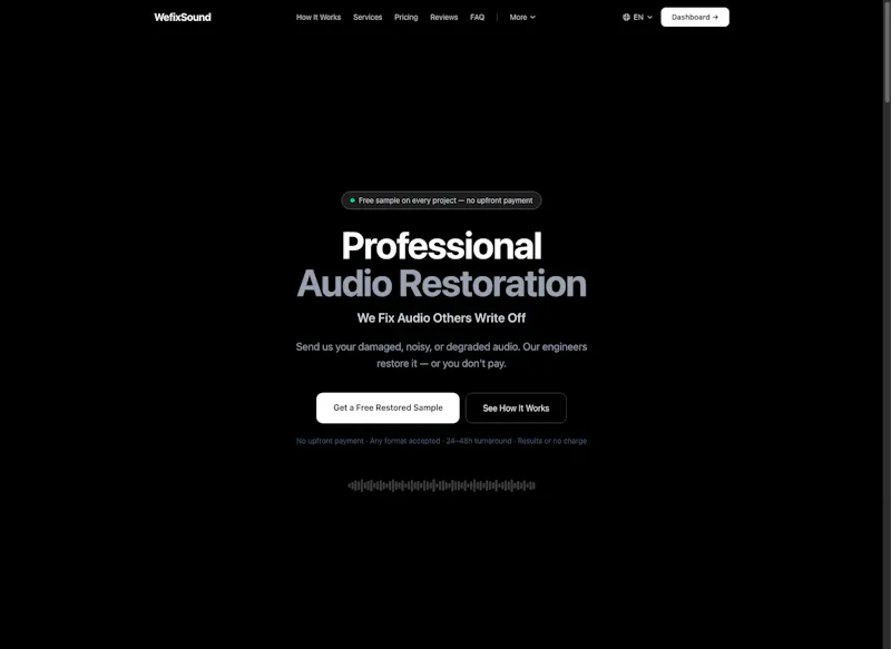 WefixSound screenshot 1