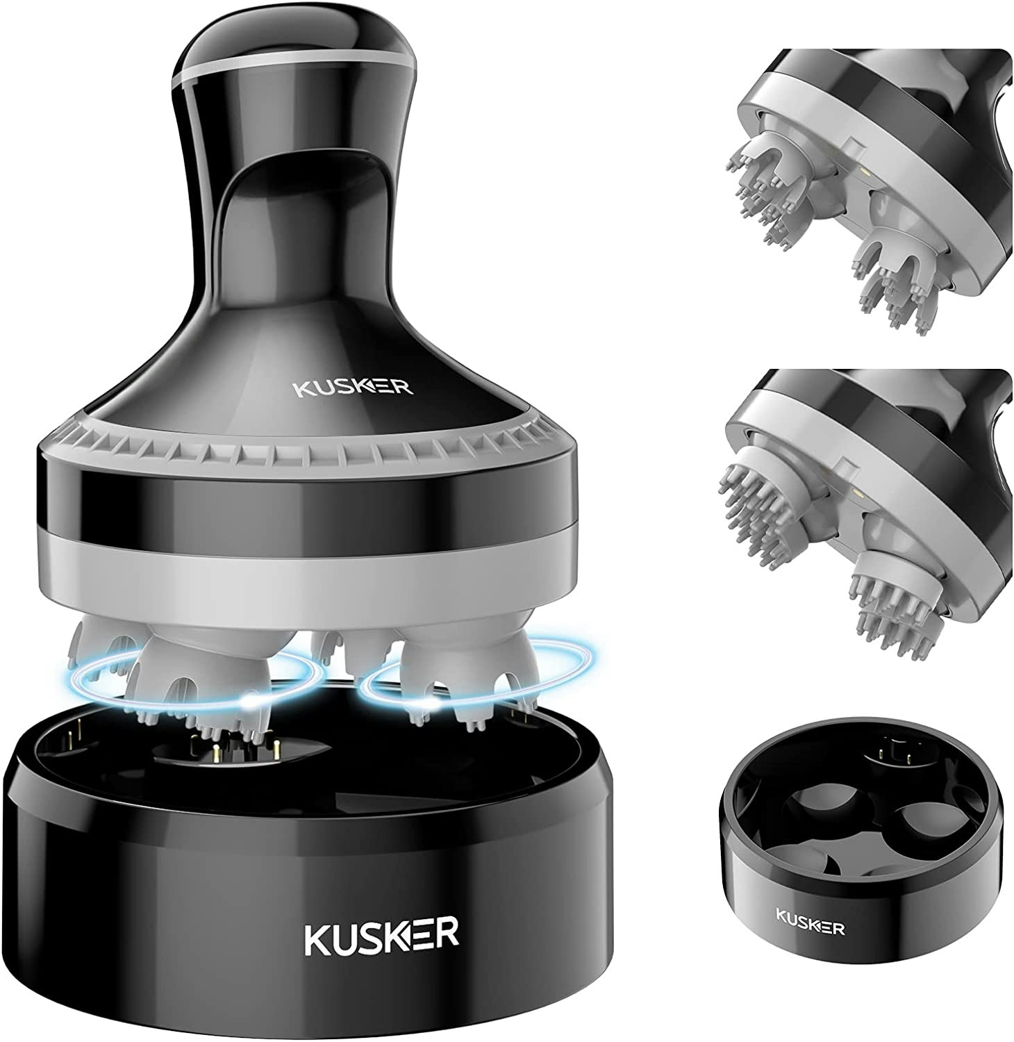 KUSKER Electric Scalp Massager Cordless