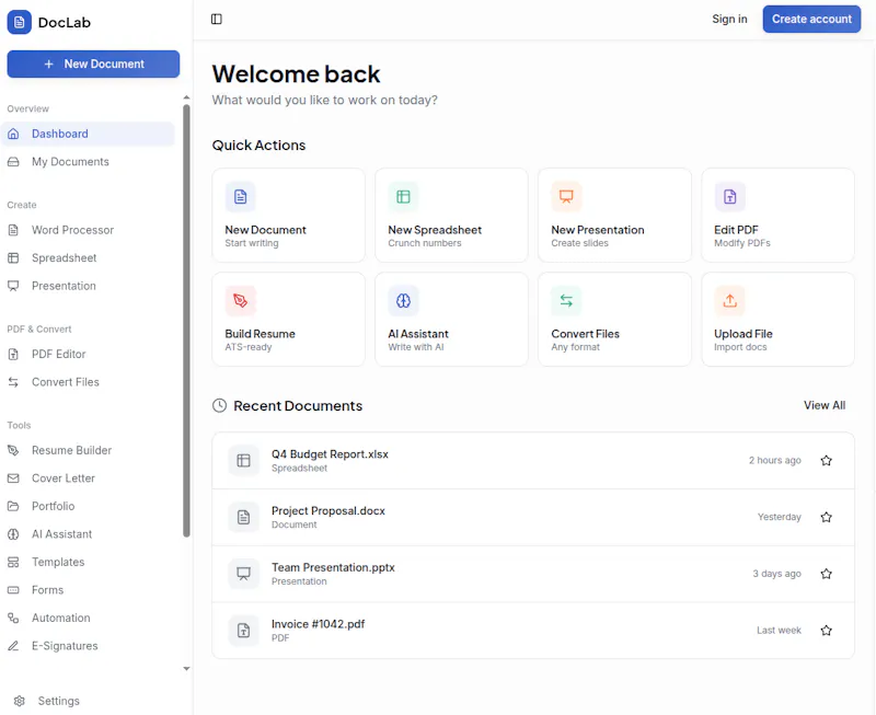 DocLab screenshot 3