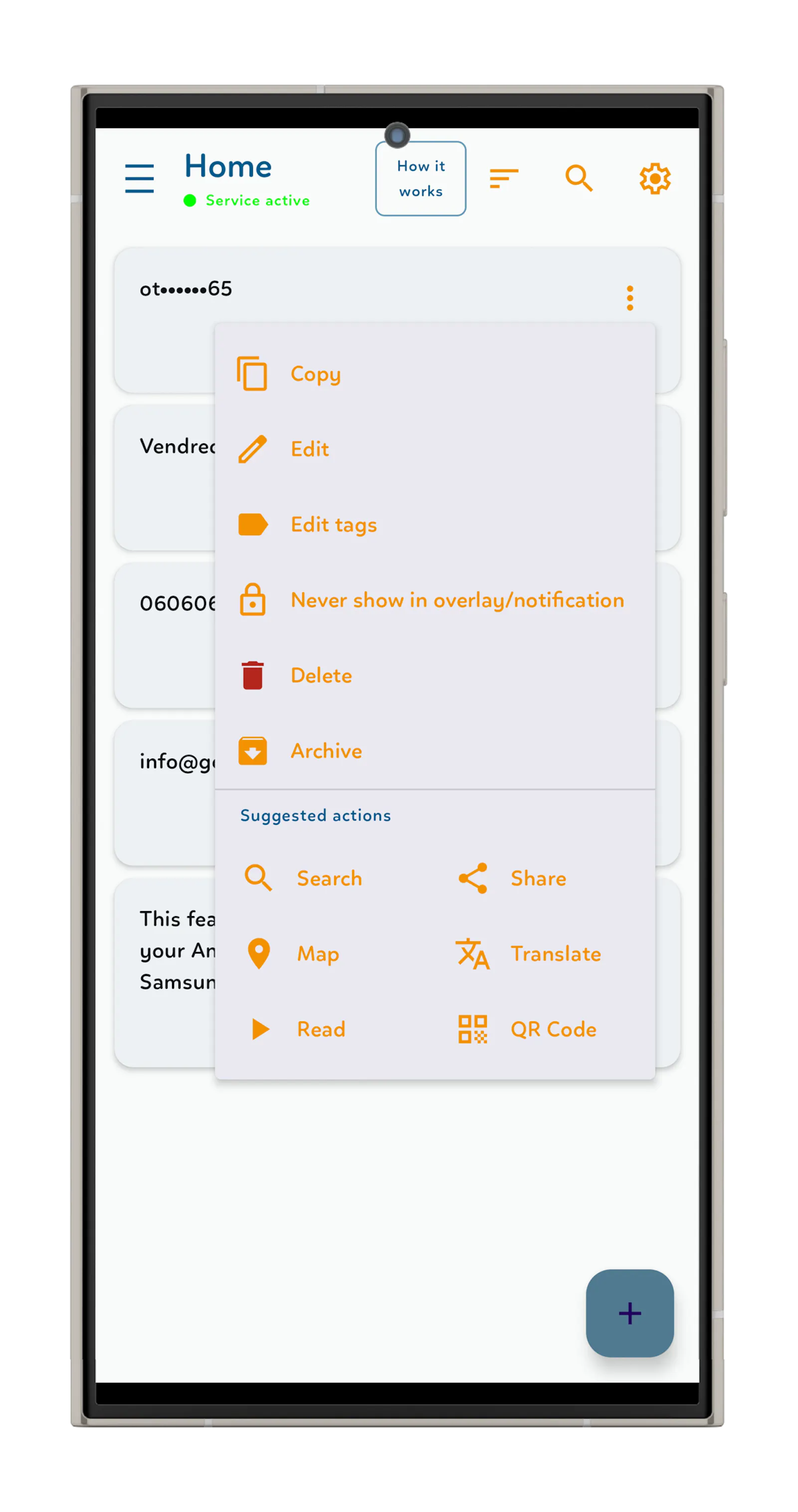 MyClipBoard - Clipboard manager screenshot 2