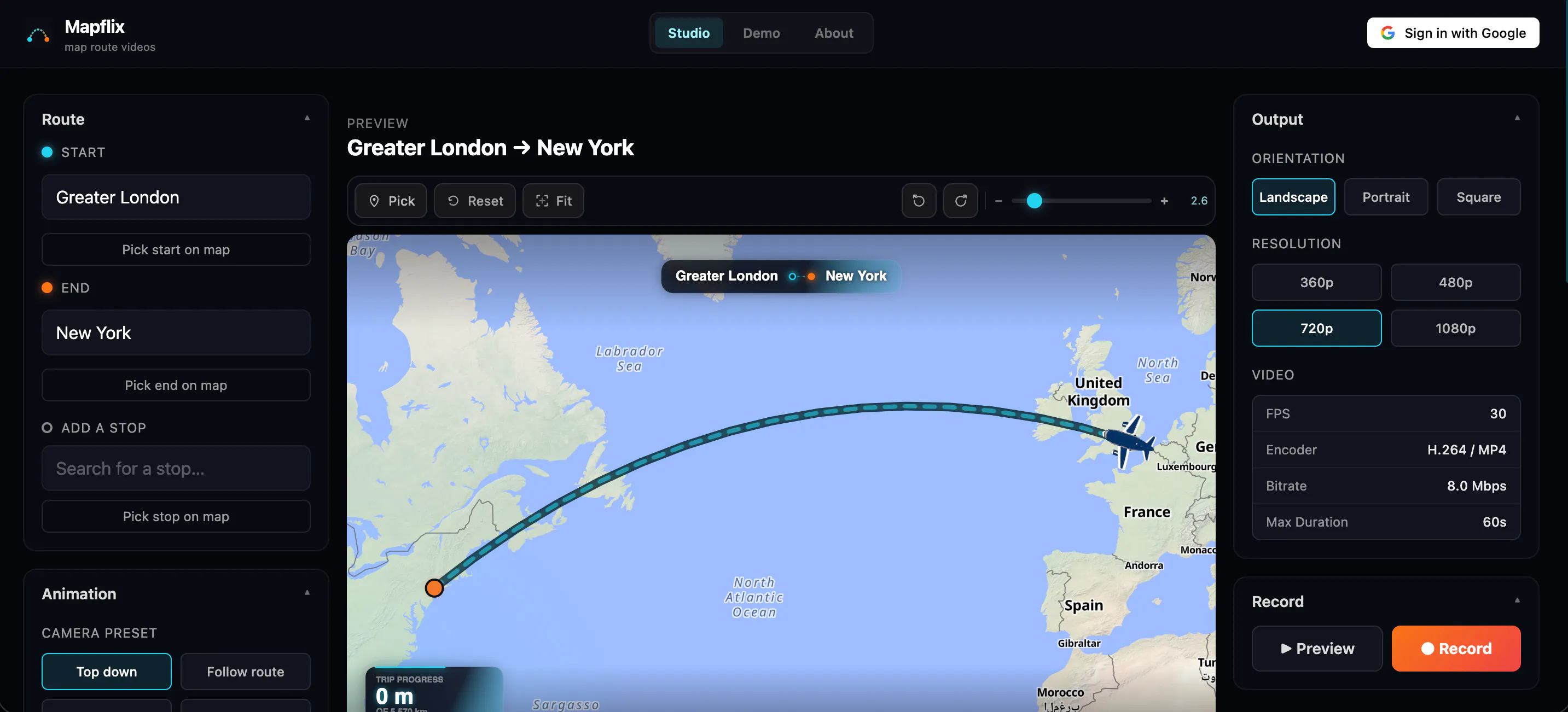 Mapflix gallery image