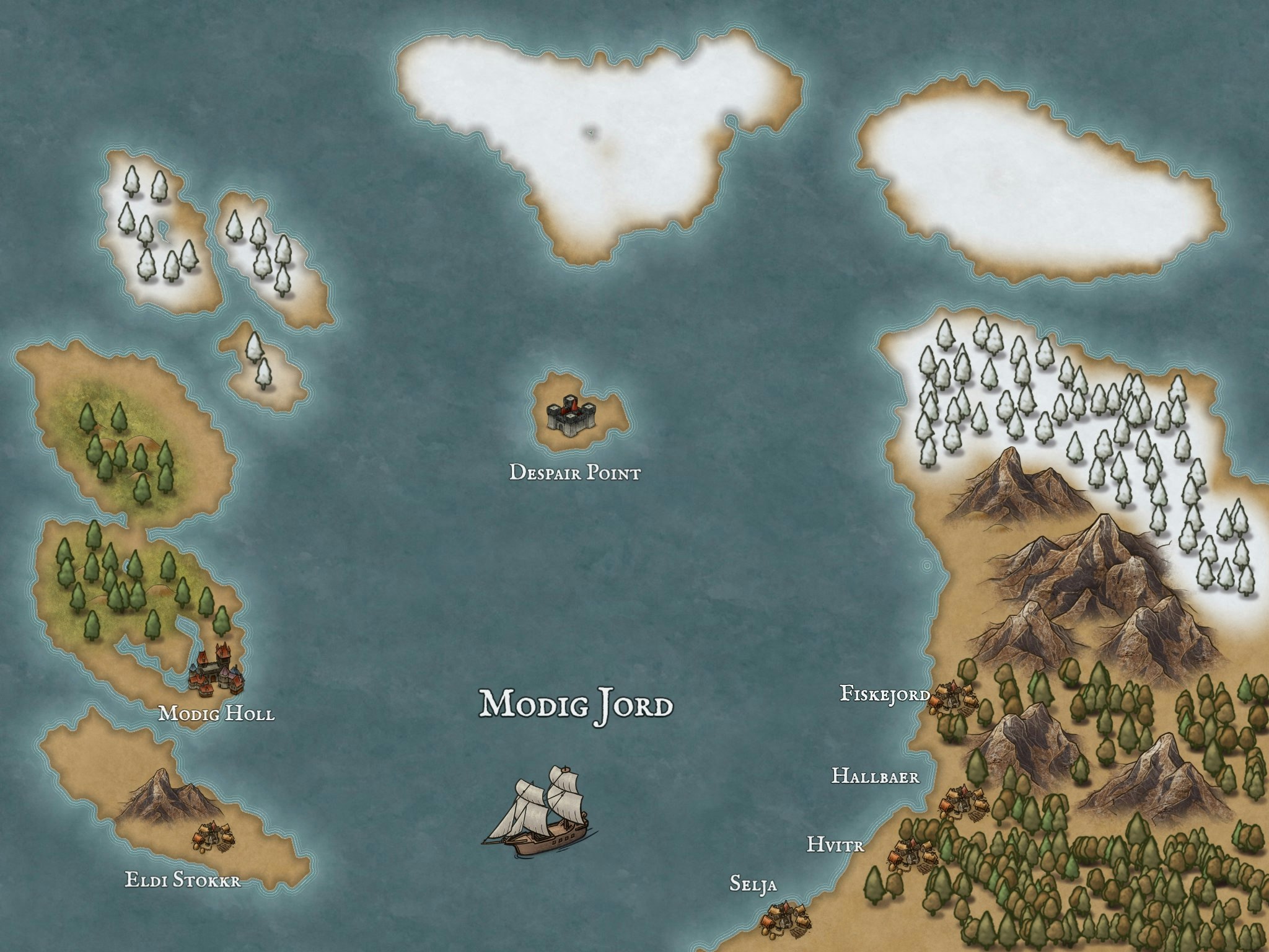 Hel's Crew Fantasy Novel - Screenshot 3 showing product features and functionality