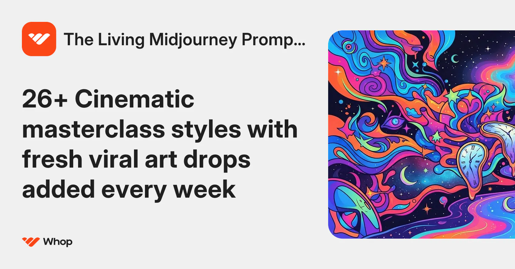 Living Midjourney Prompt Vault  gallery image