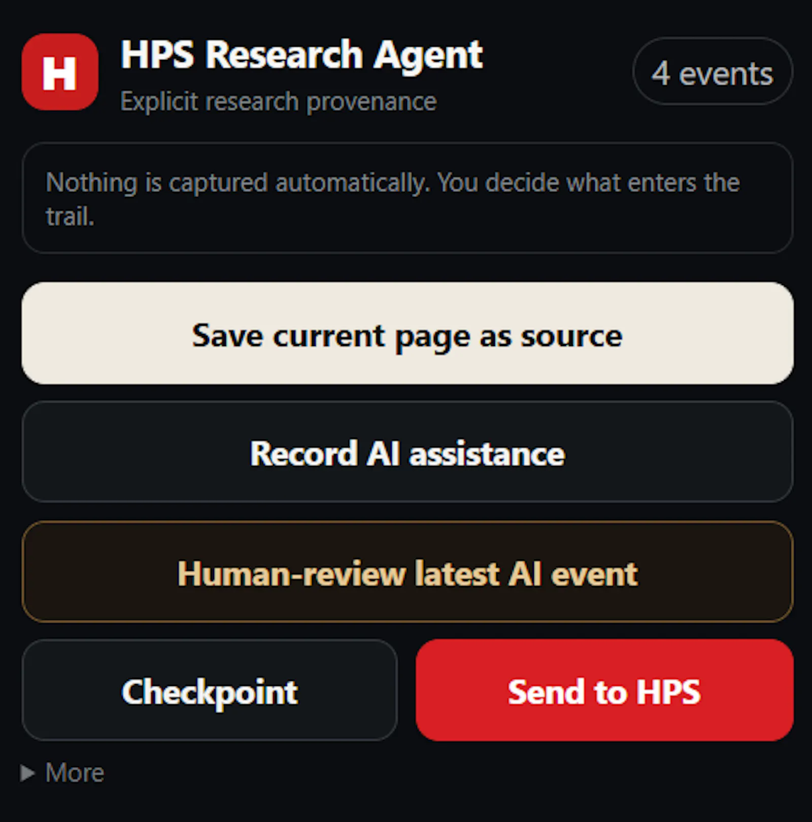 Human Provenance Standard — HPS screenshot 2