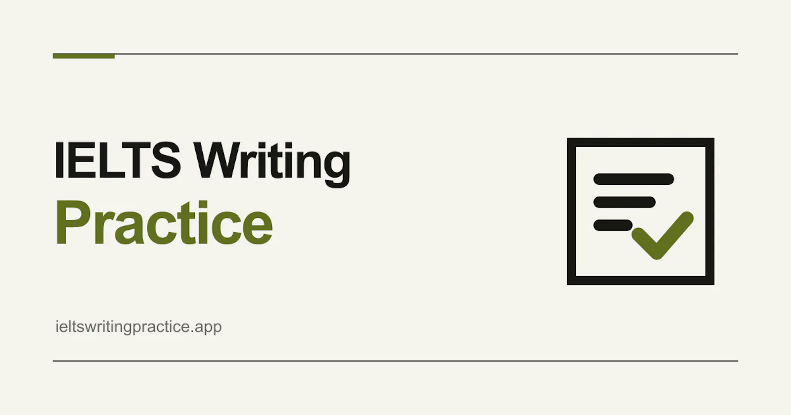 IELTS Writing Practice screenshot 1
