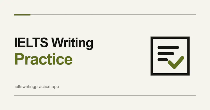 IELTS Writing Practice screenshot 1