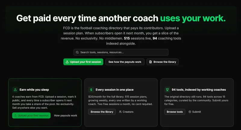 Football Coaching Directory screenshot 2