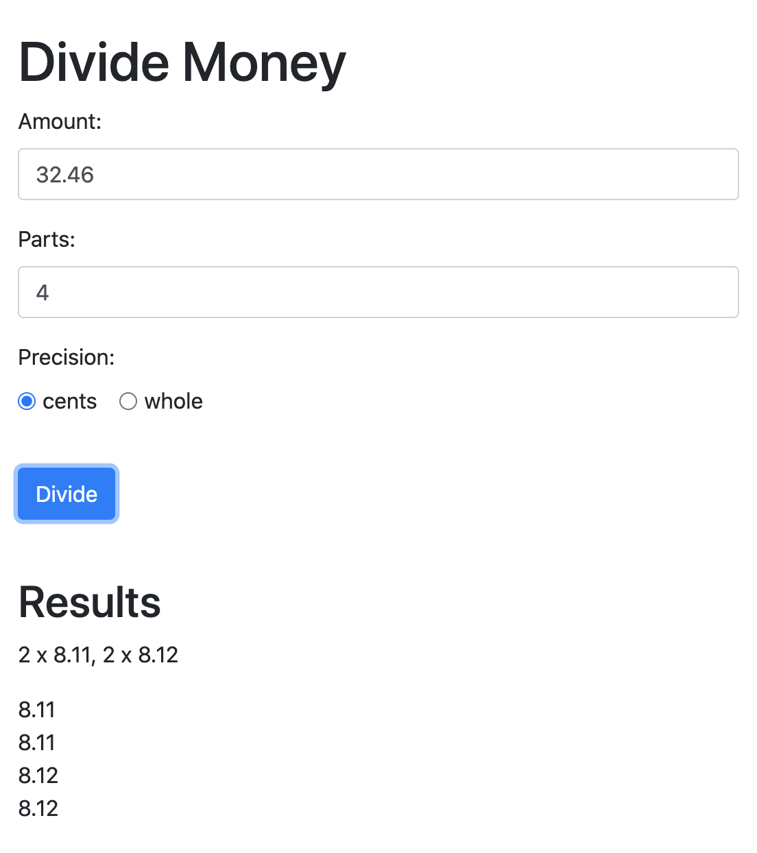 Divide.Money gallery image