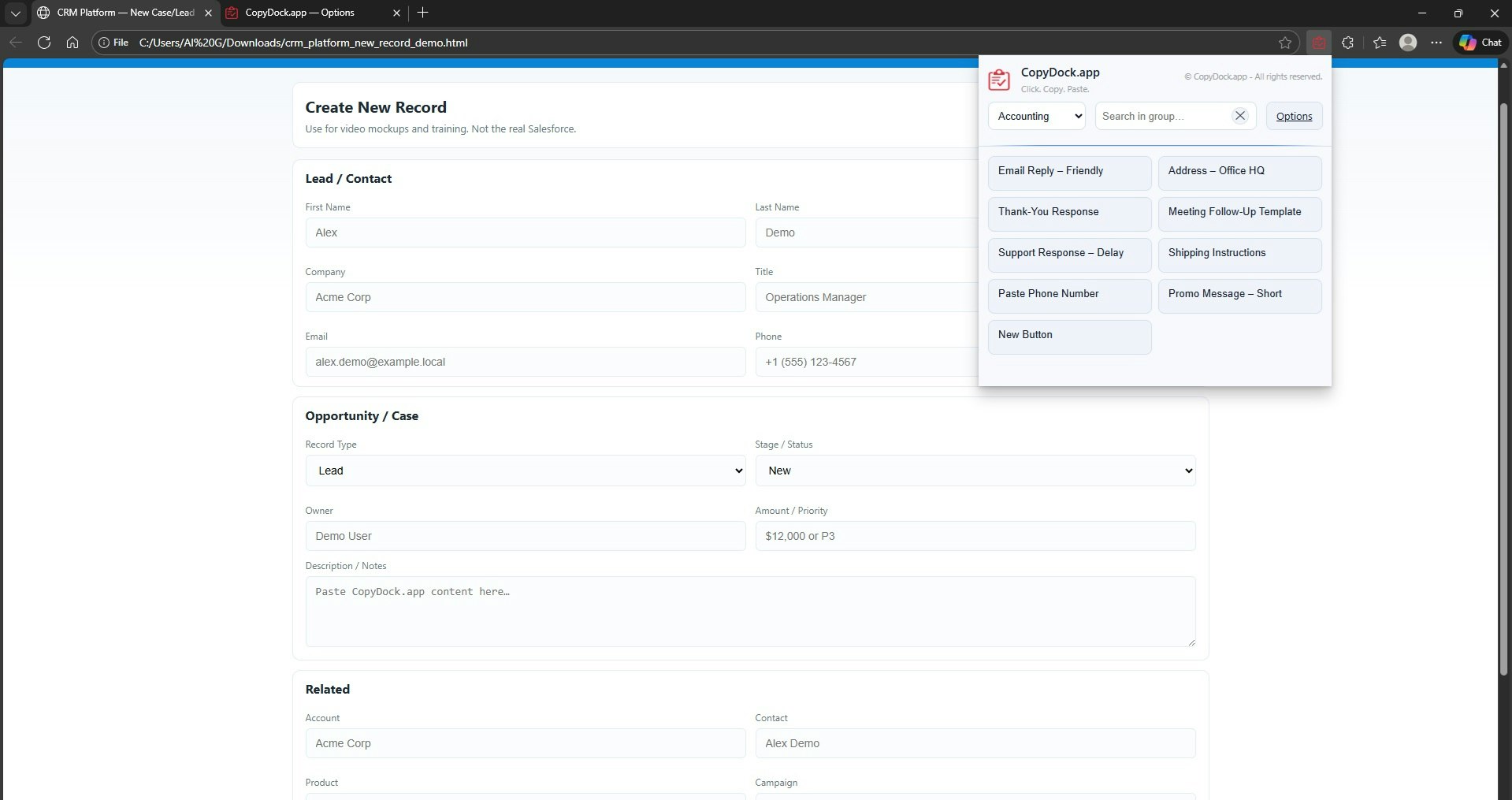 CopyDock.app gallery image