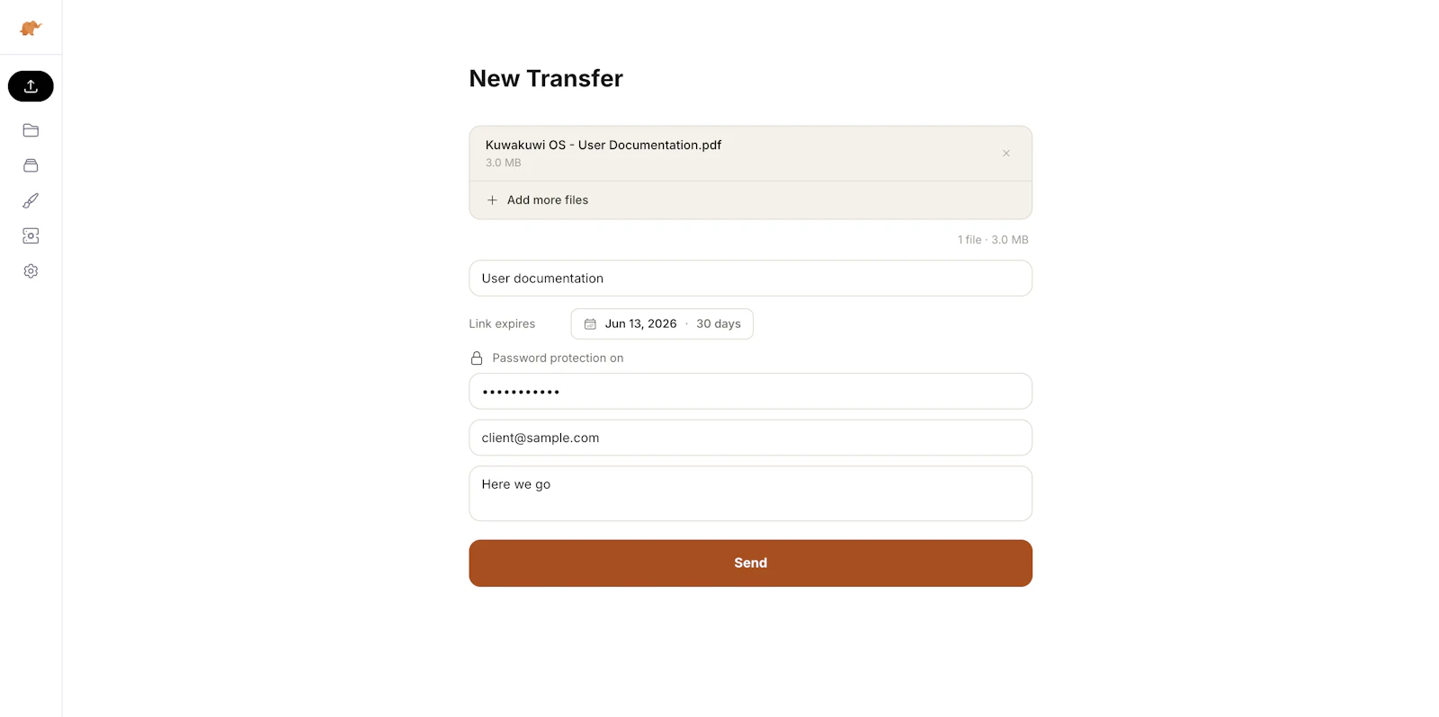 TrunkTransfer screenshot 5