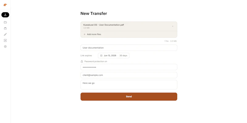 TrunkTransfer screenshot 5