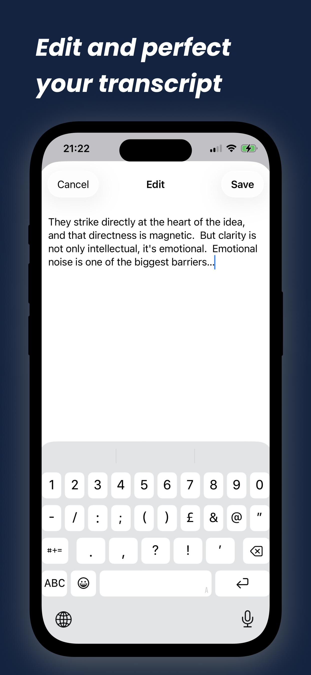 QuickDo — Voice Notes, Perfectly Written - Screenshot 4 showing product features and functionality