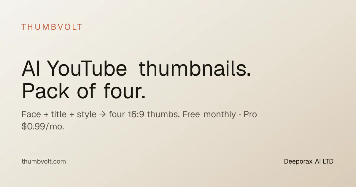 Thumbvolt gallery image