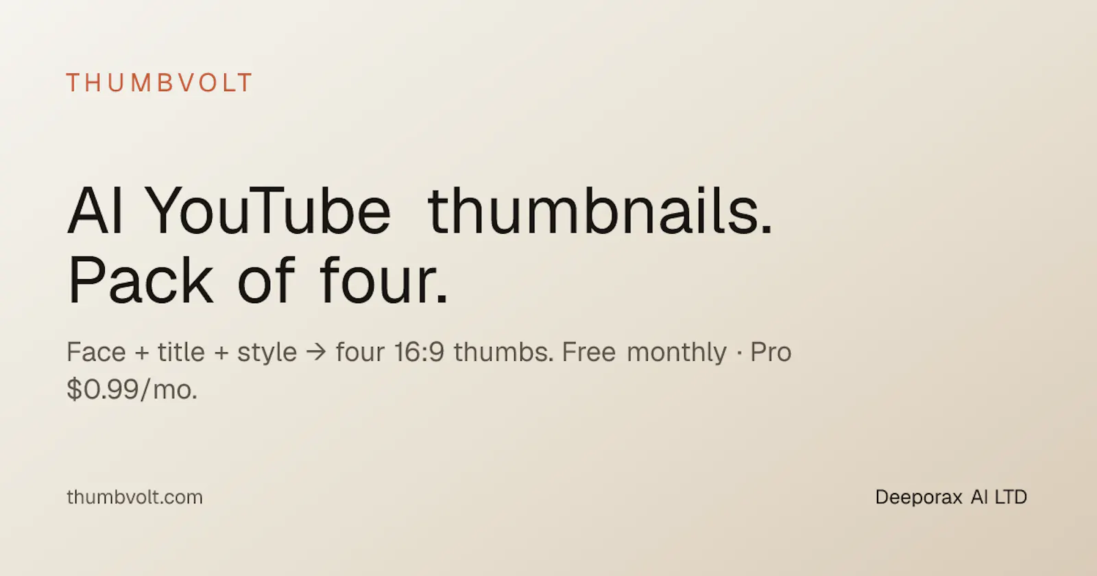 Thumbvolt screenshot 1