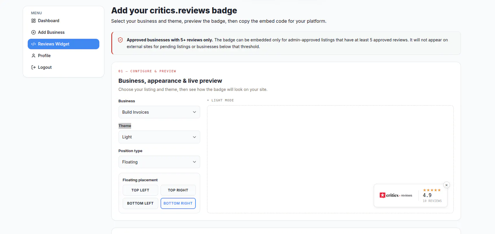 Critics Reviews gallery image