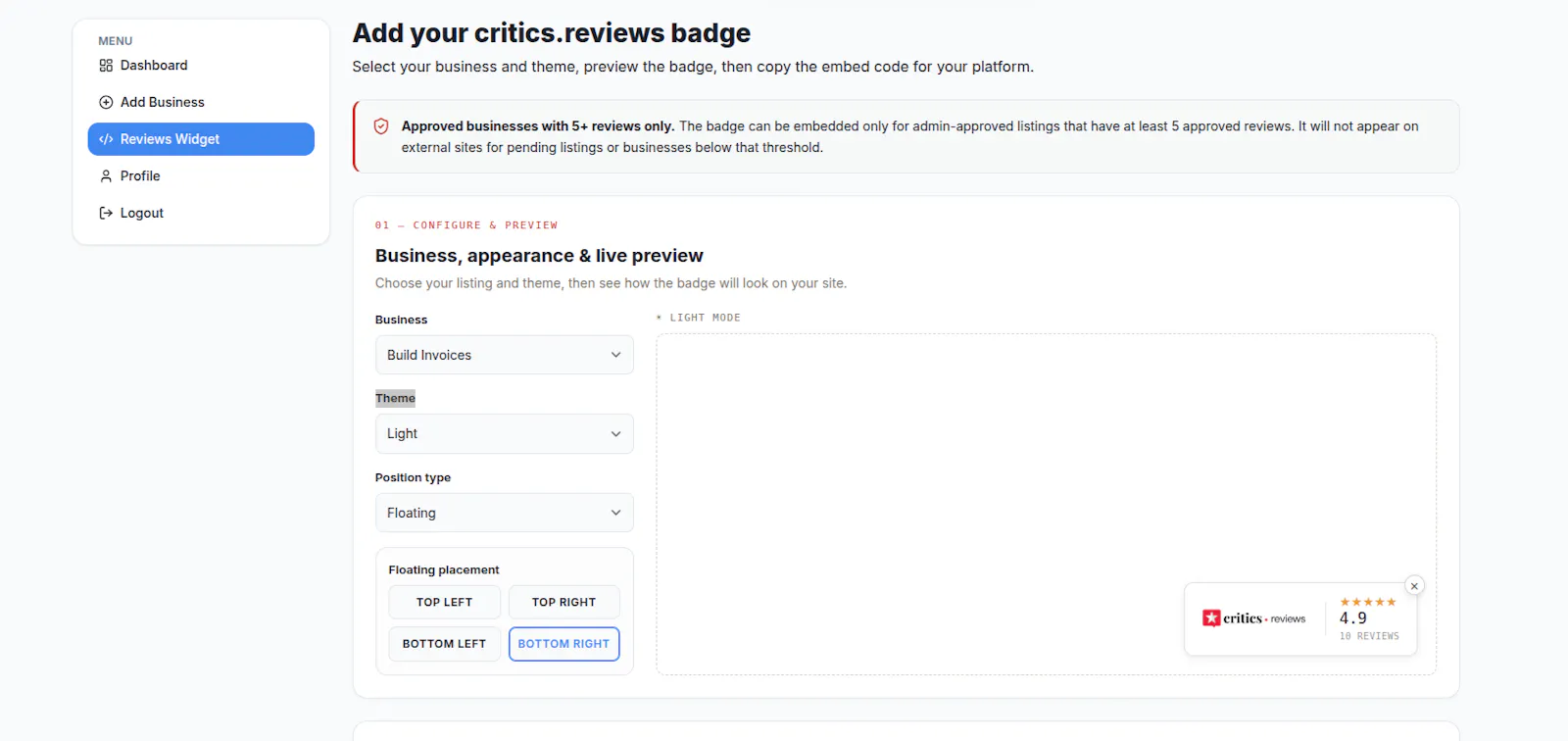 Critics Reviews screenshot 4