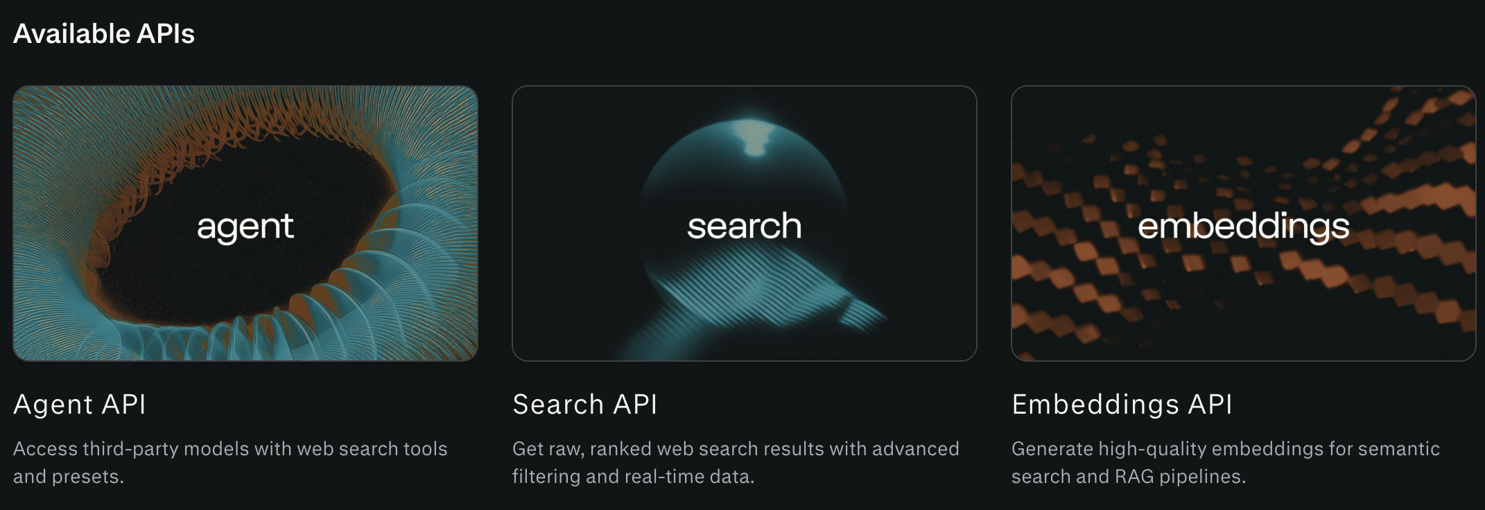 Perplexity API Platform gallery image