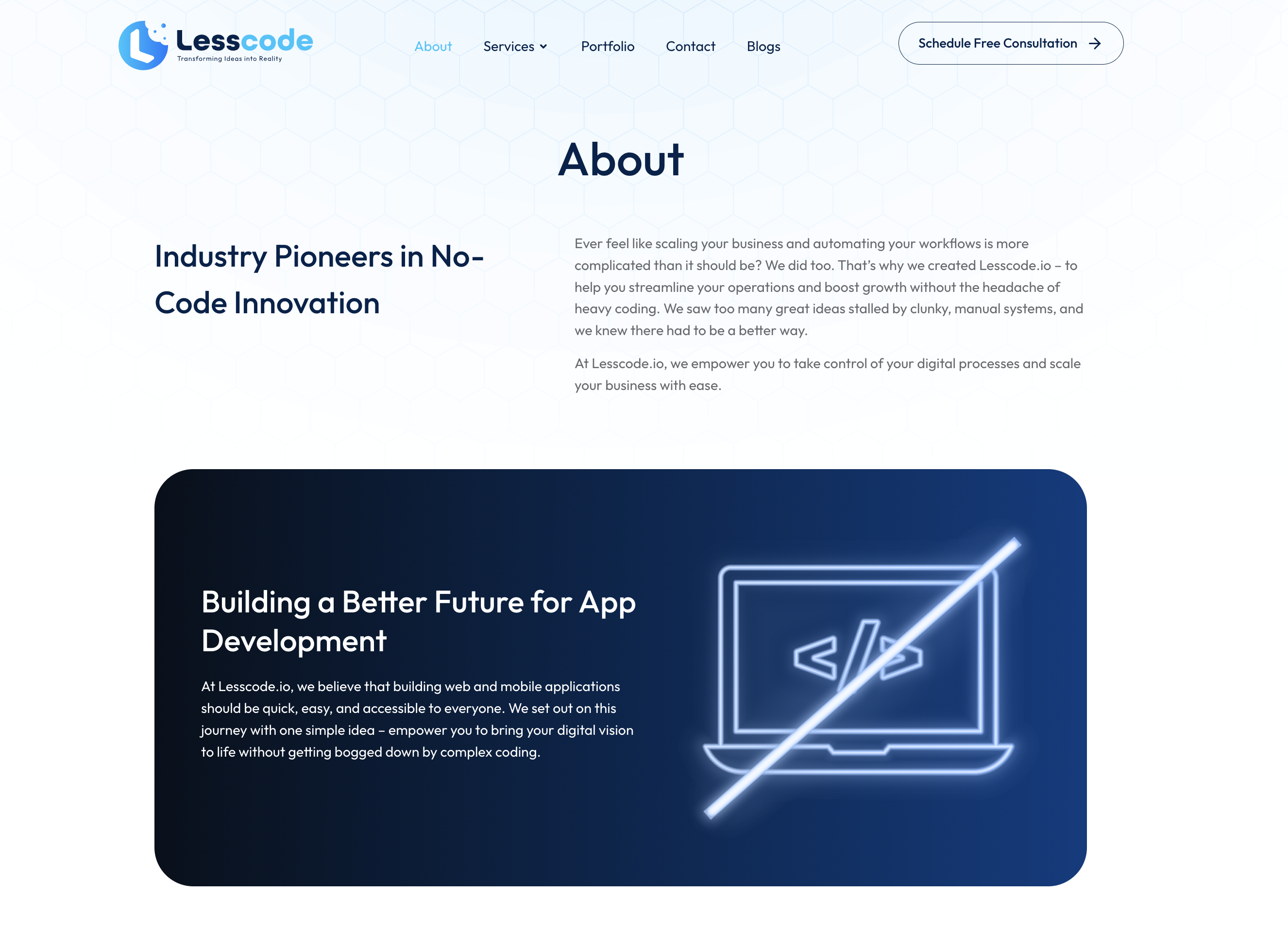 Media Lesscode.io 3