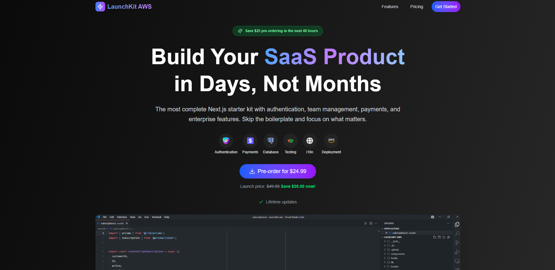 LaunchKit AWS gallery image