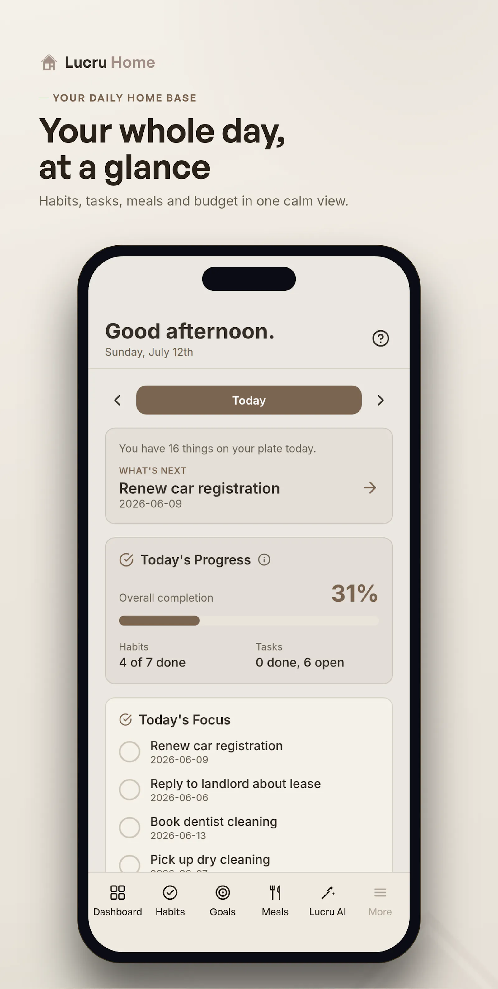 Lucru Home screenshot 3