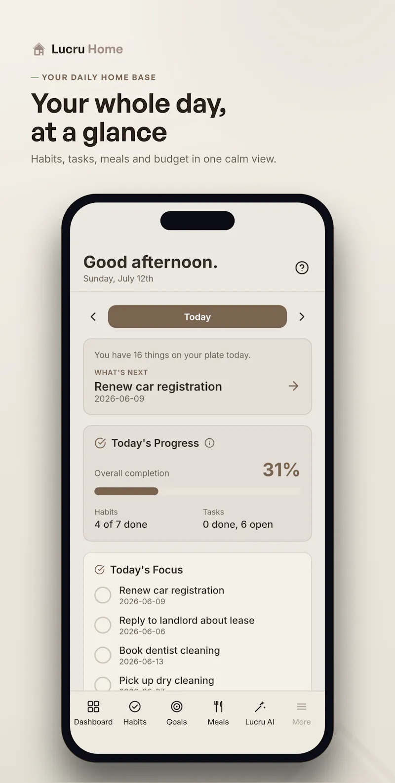 Lucru Home screenshot 3