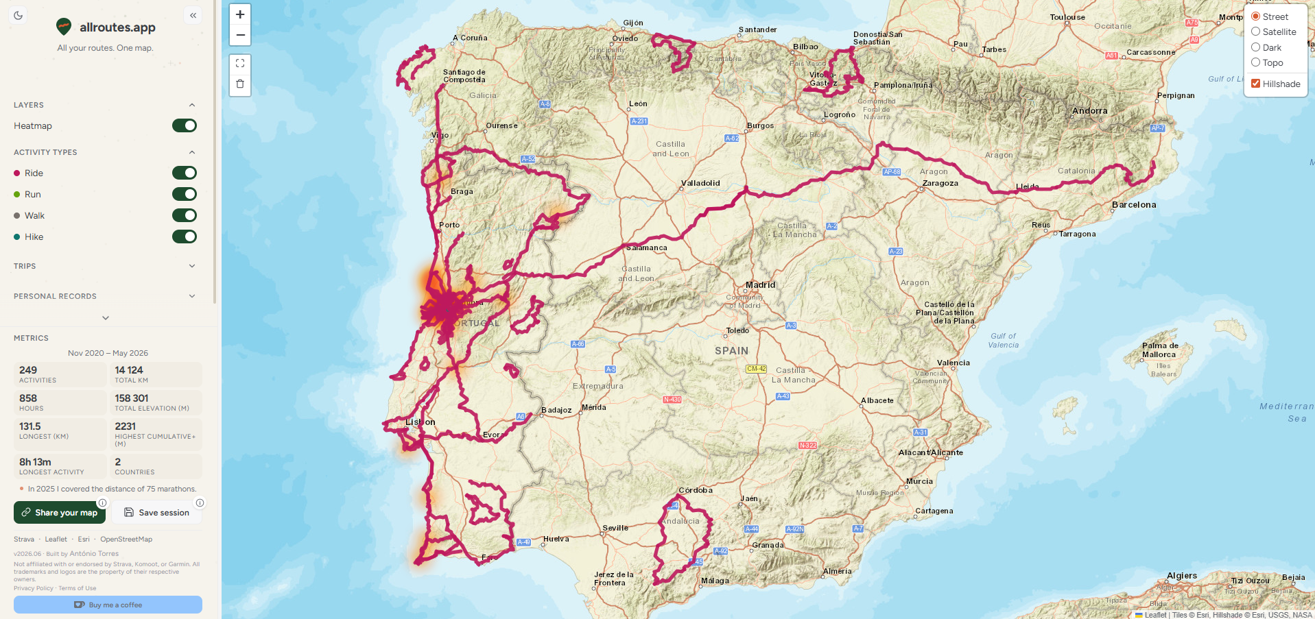 allroutes.app gallery image