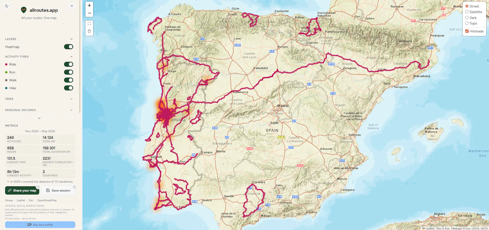allroutes.app screenshot 4