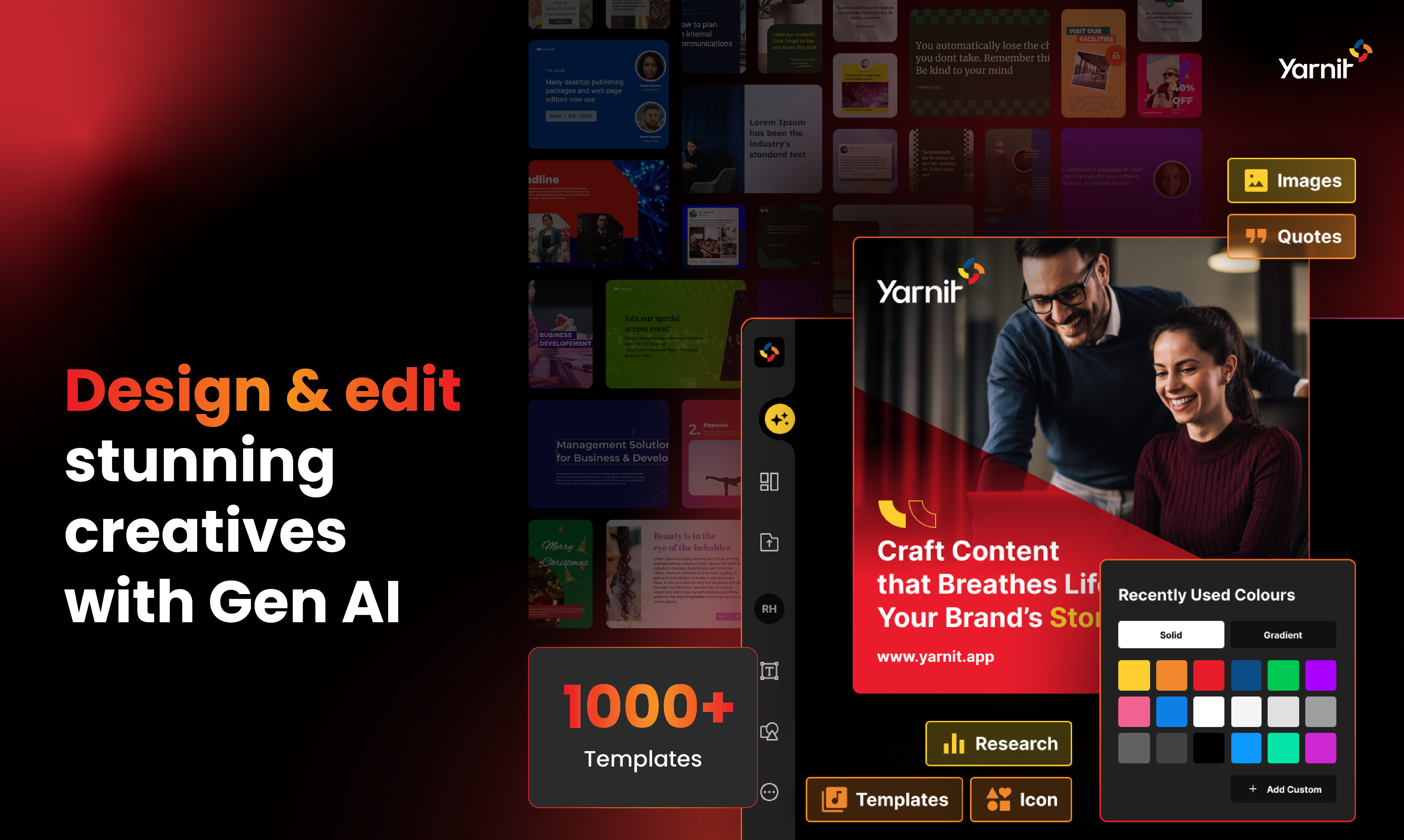 Yarnit 2.0 - App Genai per creare contenuti personalizzati media 7