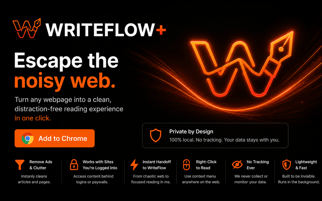 WriteFlow: Reading Engine gallery image