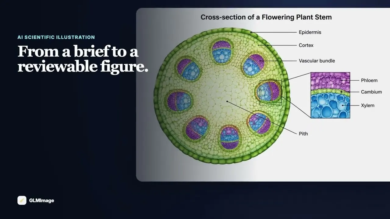 Scientific Illustration AI by GLMImage gallery image