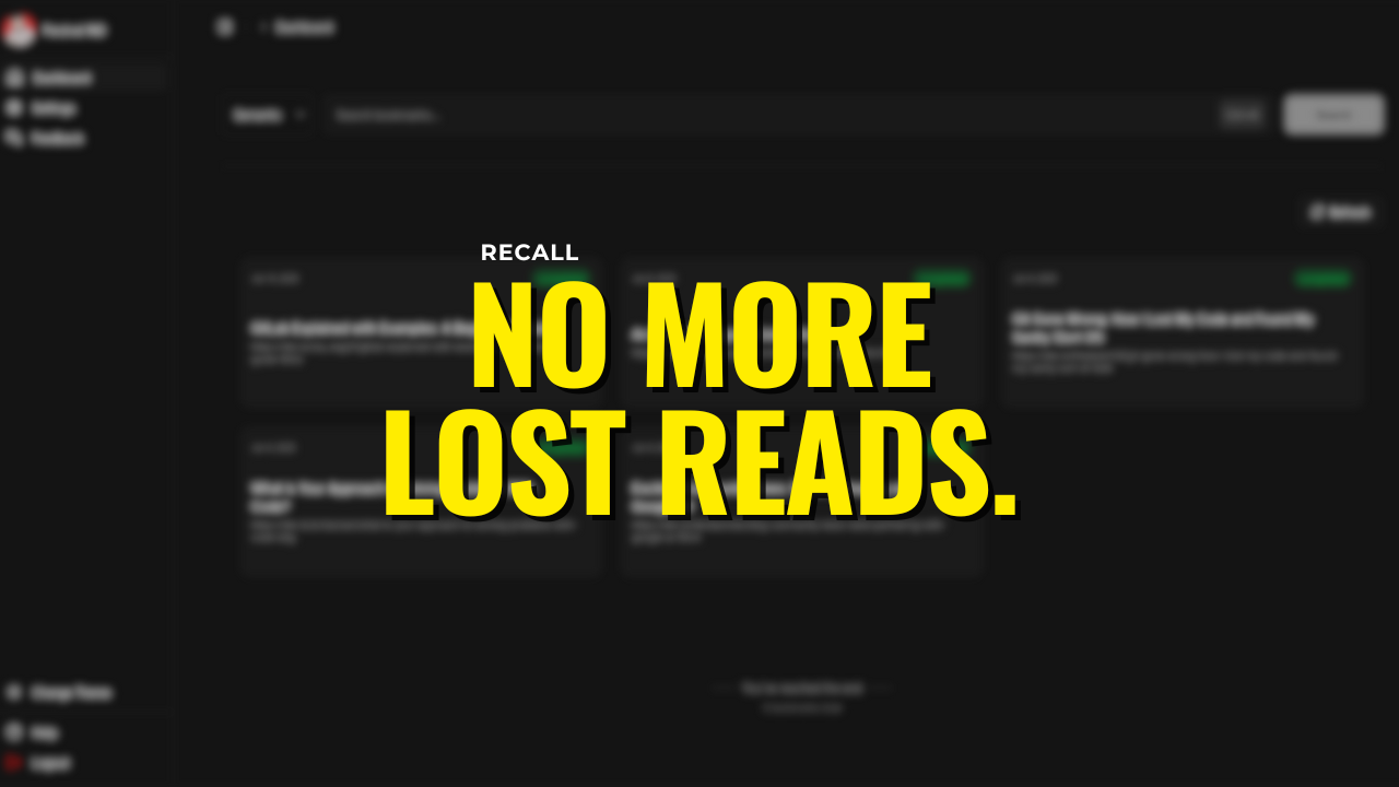 Recall media 3