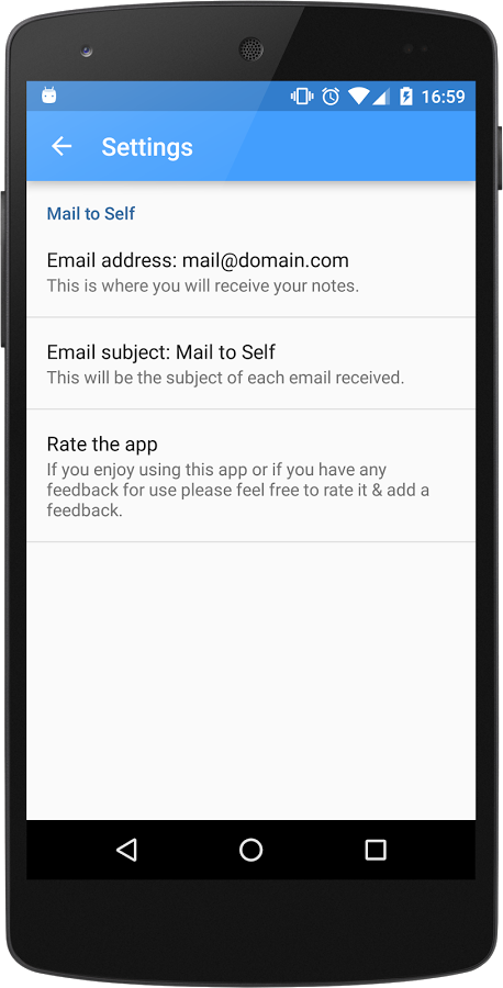 Mail to Self gallery image