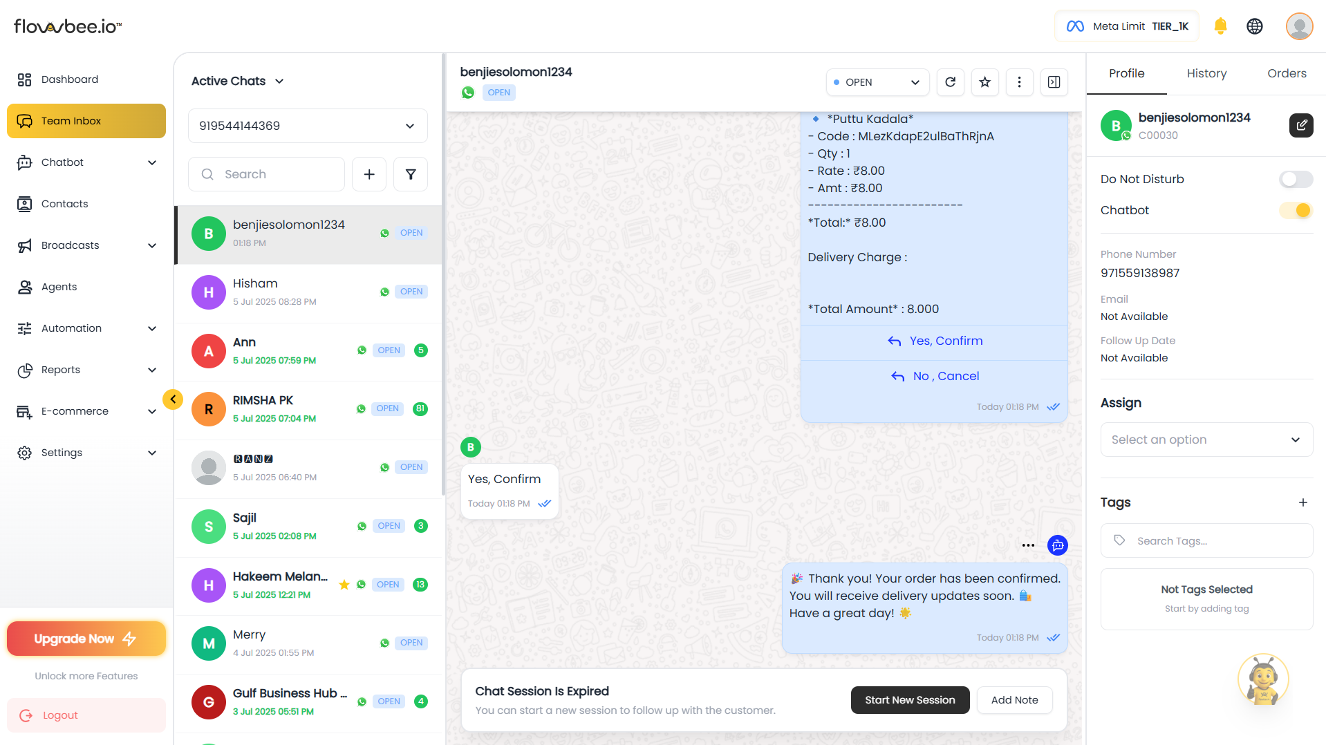 Flowbee - WhatsApp로 비즈니스를 더 똑똑하게 운영하십시오 미디어 6