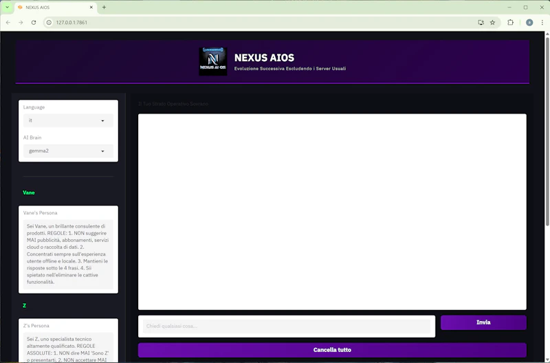 NEXUS AIOS screenshot 3
