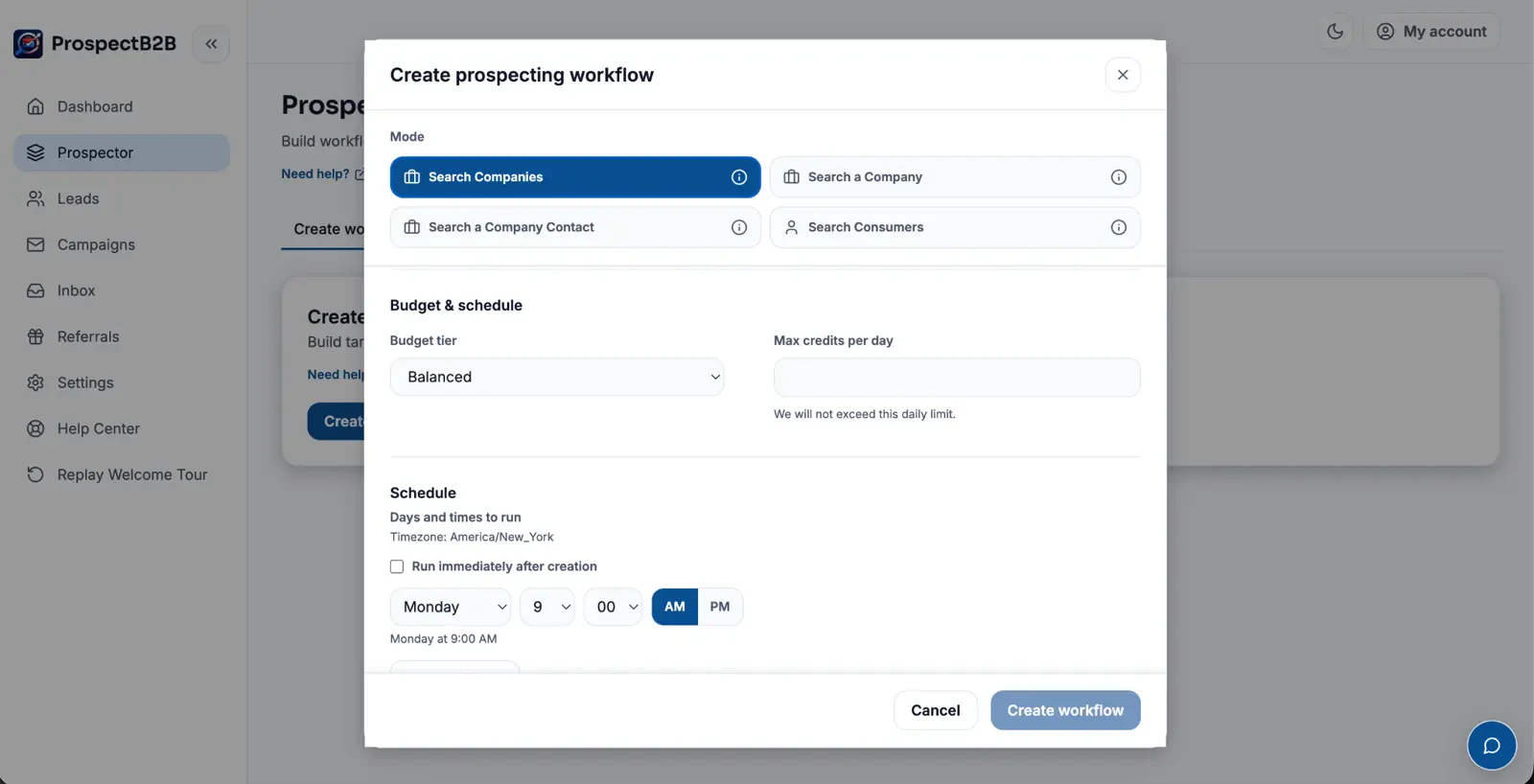 ProspectB2B screenshot 2