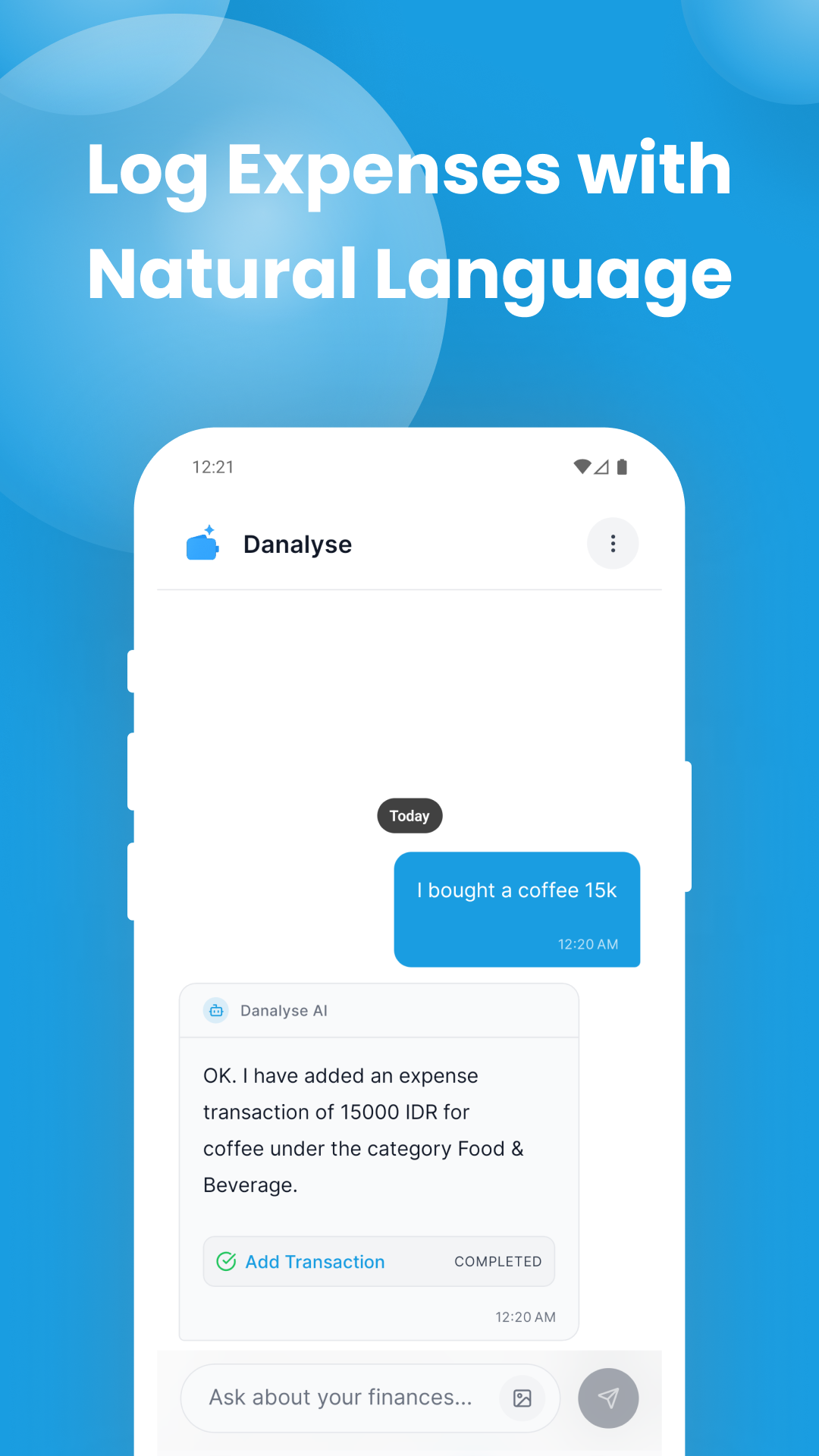 Média Danalyse - AI Money Tracker 4