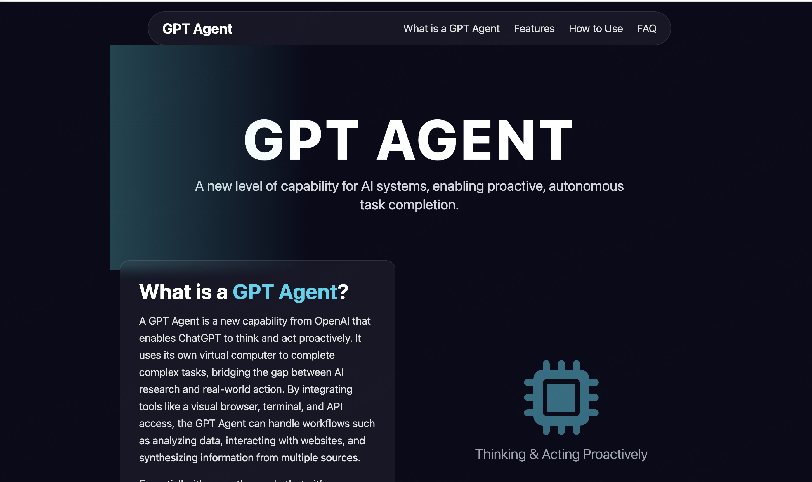 GPT Agent gallery image