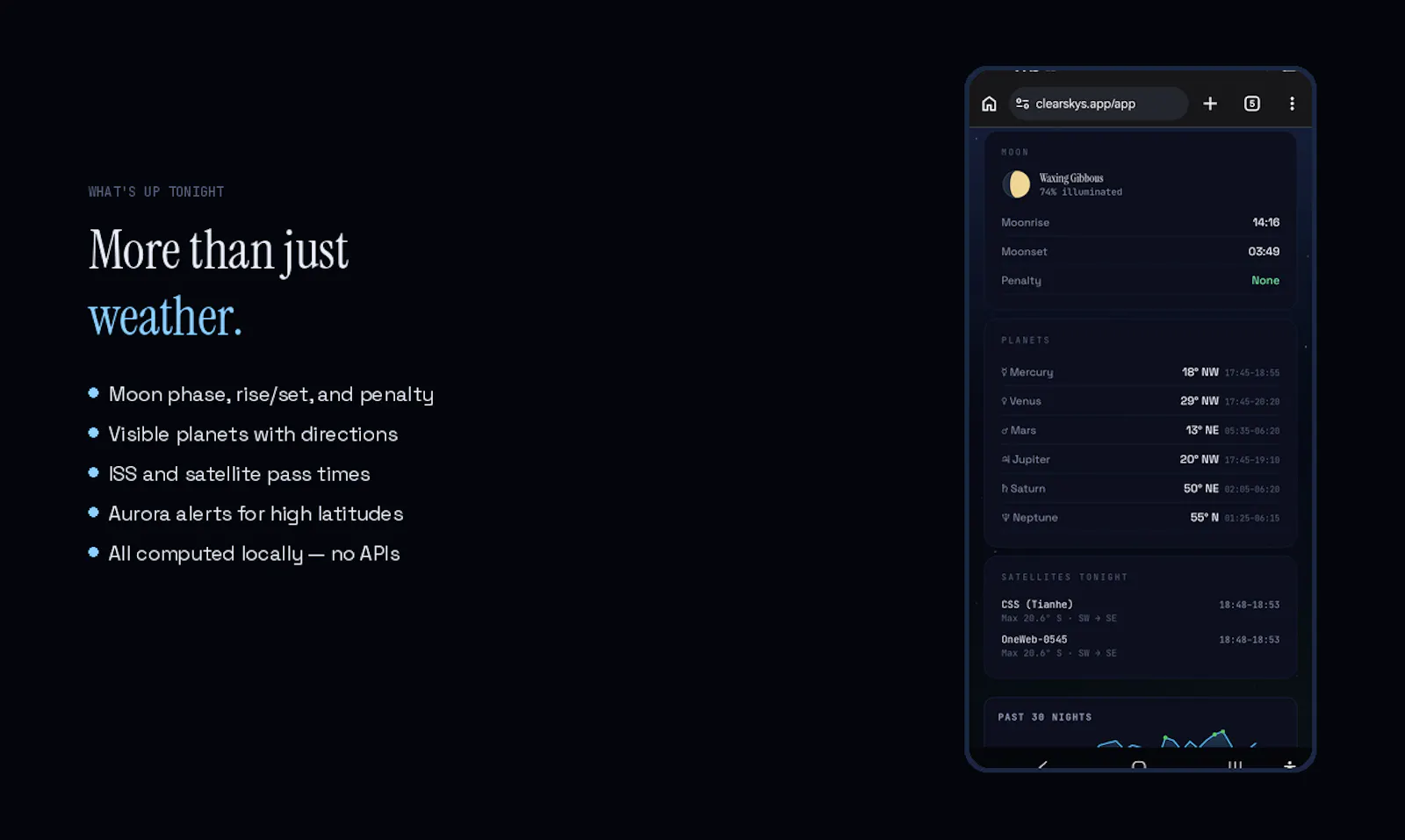 ClearSkys screenshot 4