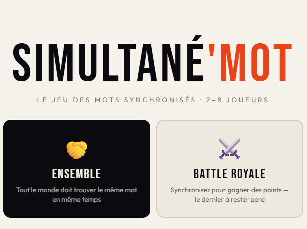 Simultané'Mot