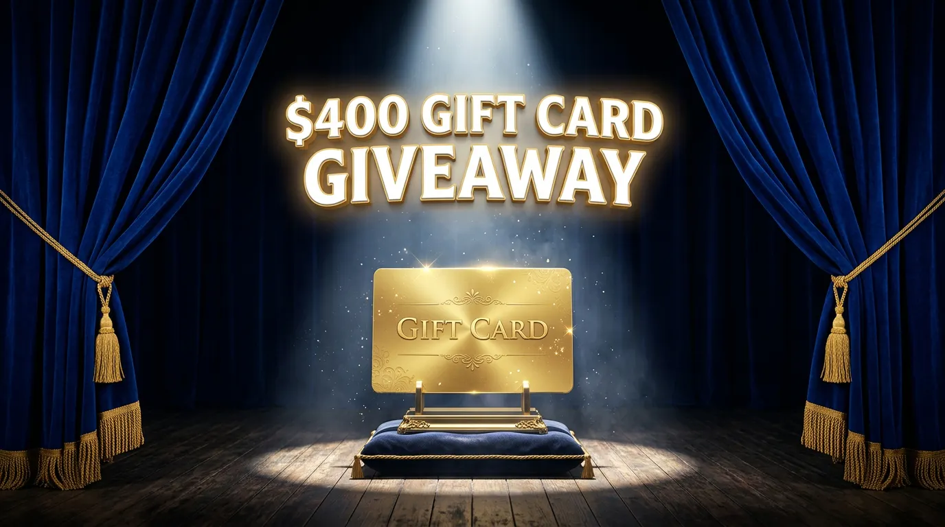 Worldwide $400 Gift Card Giveaway: Free