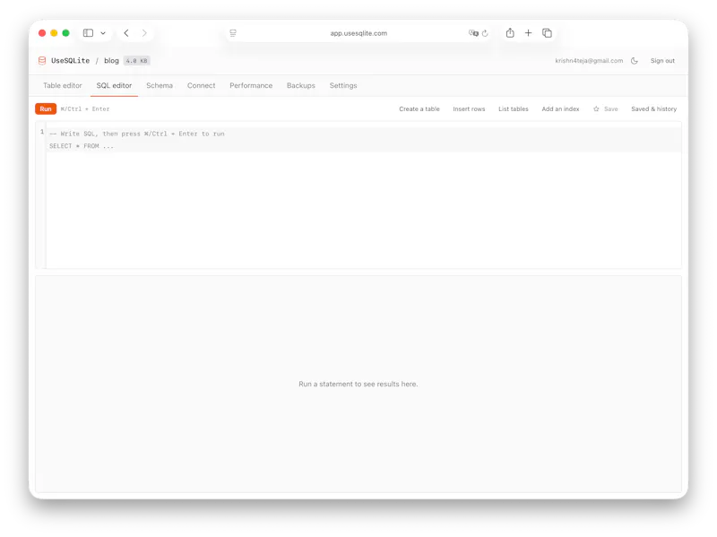 UseSQLite screenshot 3