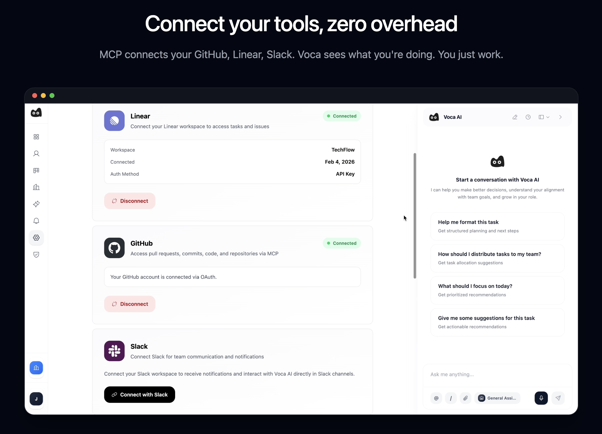 Voca AI - Screenshot 4 showing product features and functionality