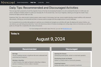 Daily Tips: Life Action Guide gallery image