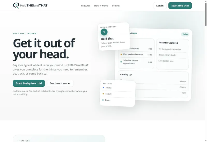 HoldTHISandTHAT screenshot 1