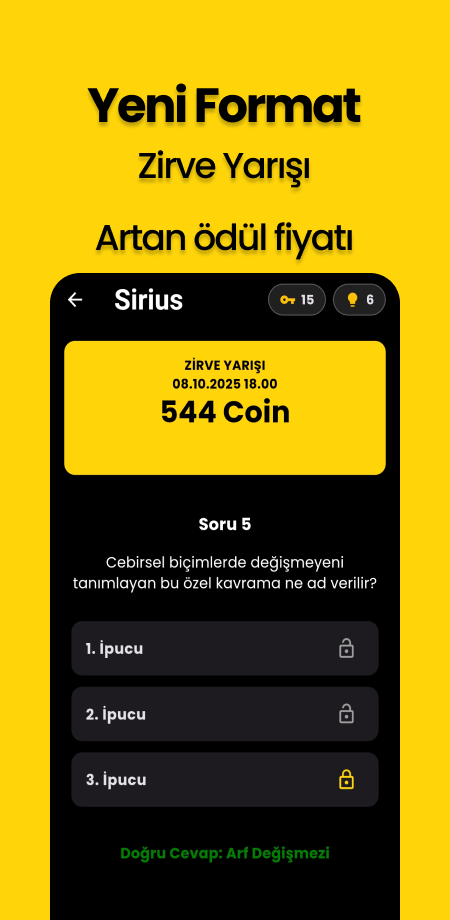 Sirius Bilgi Yarışması gallery image