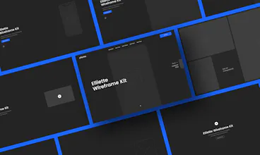 Elliette Wireframe Kit gallery image