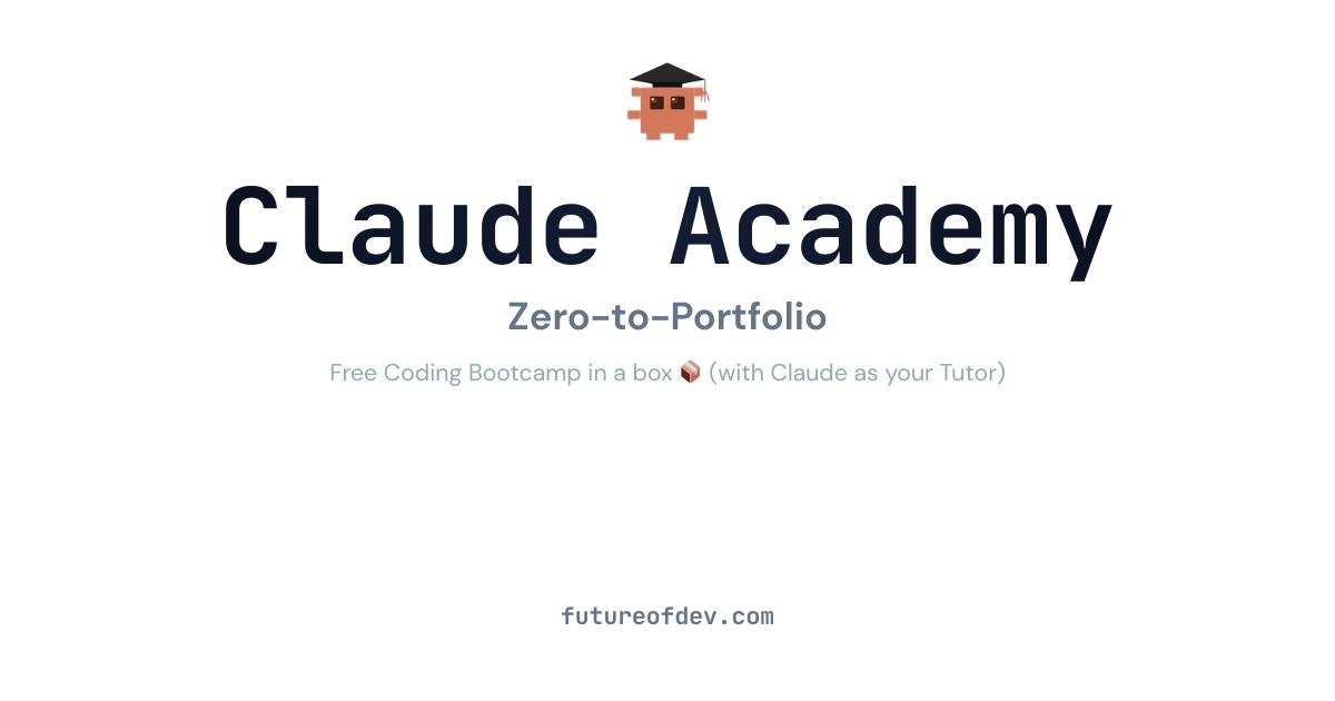 Claude Academy: Disrupting learning gallery image