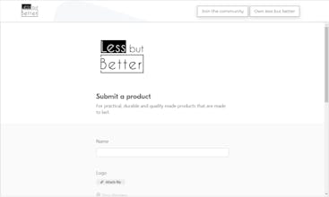 Own less but better gallery image